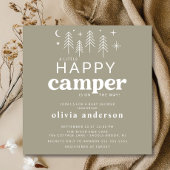 Bonne Invitation Baby shower Camper
