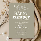 Bonne Invitation Baby shower Camper