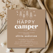 Bonne Invitation Baby shower Camper