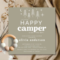 Bonne Invitation Baby shower Camper