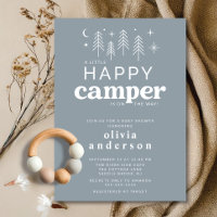 Bonne Invitation Baby shower Camper