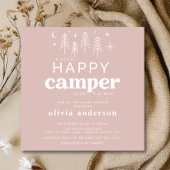 Bonne Invitation Baby shower Camper