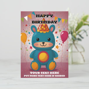 Bonne invitation d'anniversaire