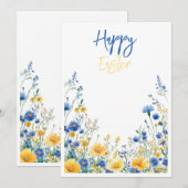 Bonne invitation de Pâques (Devant / Derrière)