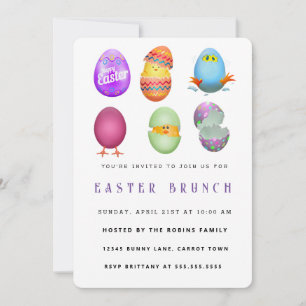Bonne invitation de Pâques