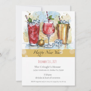 Bonne invitation du Nouvel An