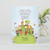 Bonne invitation grand-parents (Debout devant)