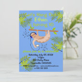 Bonne invitation Sloth (Debout devant)