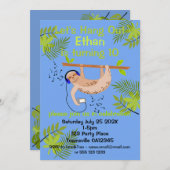 Bonne invitation Sloth (Devant / Derrière)