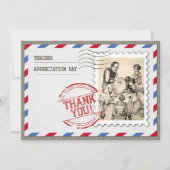 Bonne journée d'appréciation des enseignants Carte (Devant)