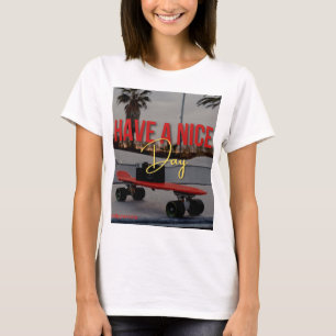 Bonne journée de design de t-shirt