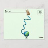 Bonne Journée Mondiale De Carte Postale Avec Tuffy (Dos)