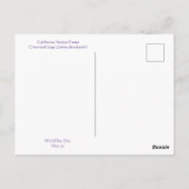 Bonne Journée mondiale de l'abeille ! Carte postal (Dos)