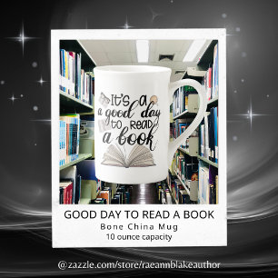 Bonne journée pour lire un livre Bone China Mug