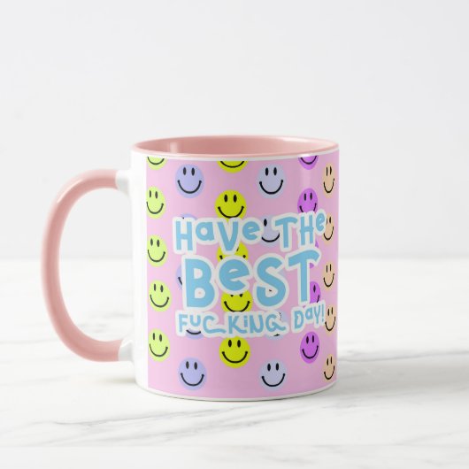 Bonne journée Smile Mug (Gauche)