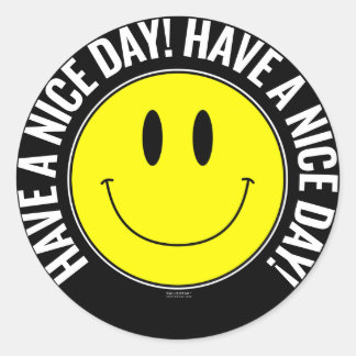 Bonne journée ! Sticker Smilie