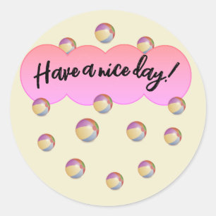 Bonne journée Stickers