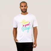 Bonne journée T-shirt (Devant entier)