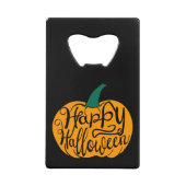 Bonne lettre Halloween sur citrouille sculpté (Devant)