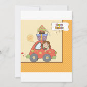 Bonne livraison Anniversaire Invitations (Devant)