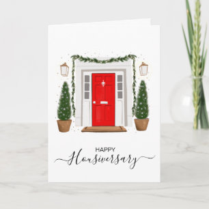 Bonne maison anniversaire carte de référence housi