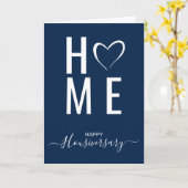 Bonne maison anniversaire carte de référence housi (Fleur jaune)