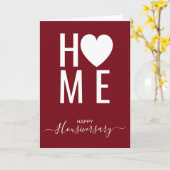 Bonne maison anniversaire carte de référence housi (Fleur jaune)