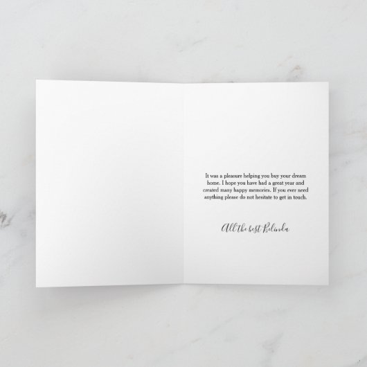 Bonne maison anniversaire carte de référence housi (Intérieur)