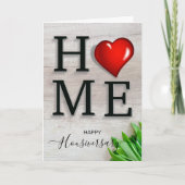 Bonne maison anniversaire carte de référence housi (Devant)