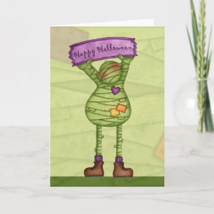 Bonne maman d'Halloween - Carte de voeux