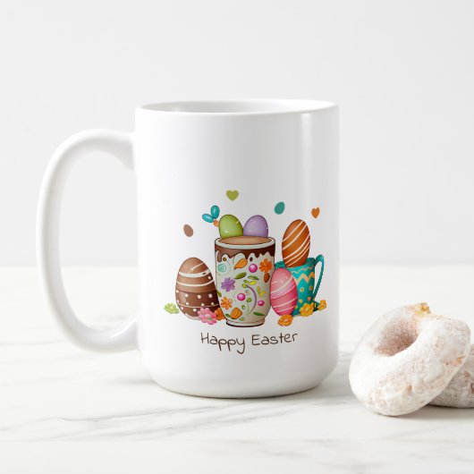 Bonne Mug de Pâques (Avec donut)