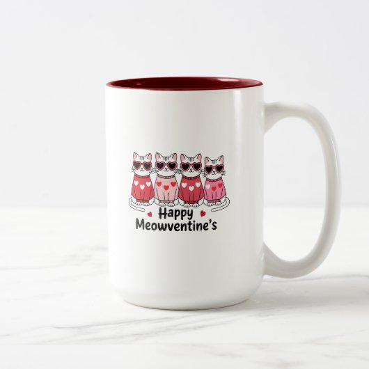Bonne Mug Meowentine (Droit)