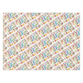 Bonne nappe d'anniversaire Carnaval Carnival Circu (Devant (Horizontal))