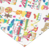 Bonne nappe d'anniversaire Carnaval Carnival Circu (Angle)