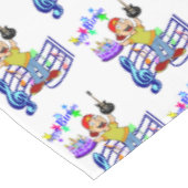 Bonne Nappe d'Anniversaire Musicien Guitare (Angle)