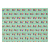 Bonne nappe d'anniversaire Pingouin (Devant (Horizontal))