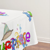 Bonne nappe d'anniversaire Surprise (In Situ)