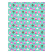 Bonne nappe de cupcakes d'anniversaire (Devant)