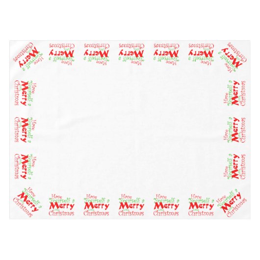 Bonne nappe de Noël (Devant (Horizontal))