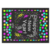 Bonne Nouvel An Salutations Nappe (Devant (Horizontal))