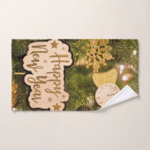 BONNE NOUVELLE ANNÉE (Serviette à main)