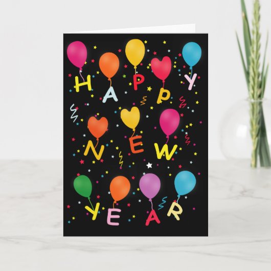 Bonne nouvelle année Carte de voeux (Devant)