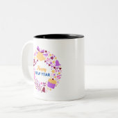 bonne nouvelle année conception de tasse (Devant gauche)