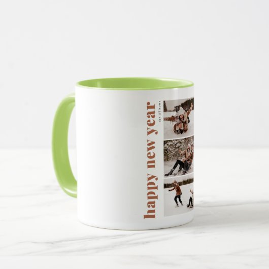Bonne nouvelle année Couple profiter de la Mug d'h (Devant gauche)