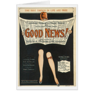 Bonne Nouvelle ! Couverture Vintage du livre