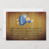 Bonne nouvelle de la carte de Noël de la grande jo (Dos)