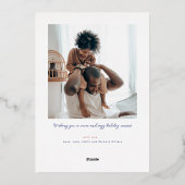 Bonne nouvelle de la carte de vacances Heaven Foil (Verso)