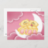 Bonne nuit aux ours ! Carte postale Goodnight Bear (Devant / Derrière)