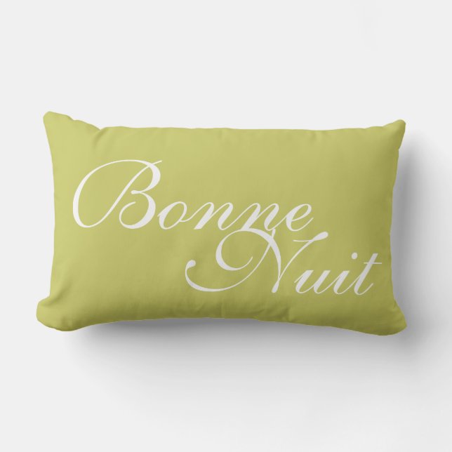 Bonne Nuit Bed Coussin (Recto)