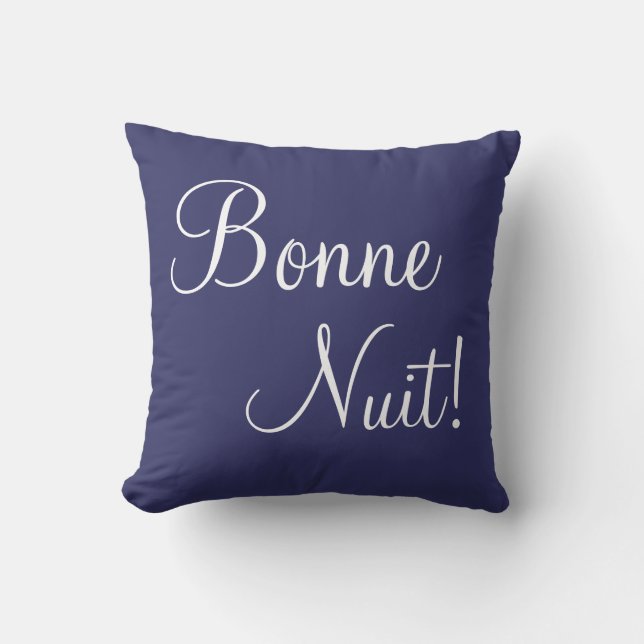 Bonne Nuit Sierkussen (Voorkant)